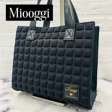 [ Miooggi ] 미오오 토트백 네오프렌 엠보싱 와플 경량