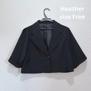 블랙 테일러드 자켓 반팔