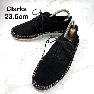 [ 인기 ] Clarks 클락스 슬립온 스니커즈 스웨이드 블랙 23.5