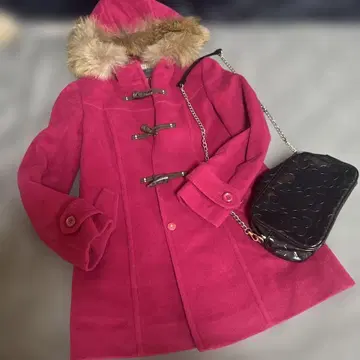 anysis KUMIKYOKU 콜라보 코트 & 마리콴트 숄더백