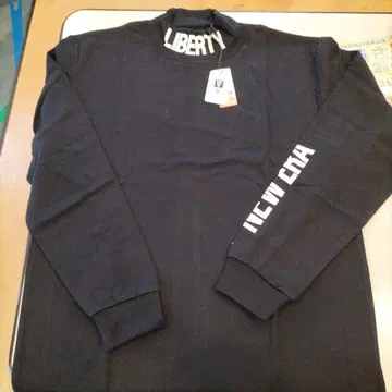 블랙 긴팔 티셔츠 XXL