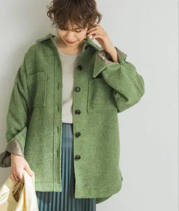 URBAN RESEARCH 부클레 CPO 재킷