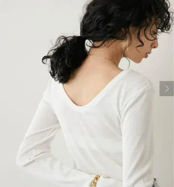 Whim Gazette (윔 가젯) V백산 골지 티셔츠