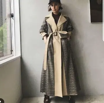 아멜리 리버서블 롱 코트