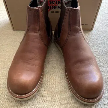 REDWING 3190 첼시 사이드 고어 앰버 26.5cm