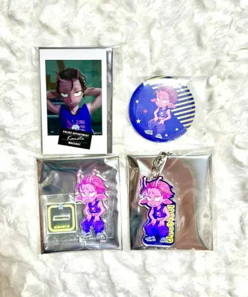 밀키 웨이 카나타 4종 (아크릴 스탠드, 아크릴 키링, 마그샷, 캔뱃지)