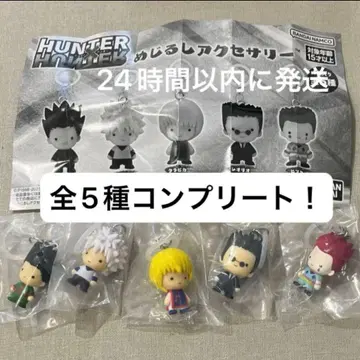 HUNTER x HUNTER 메지루시 액세서리 전 5종 컴플리트 세트