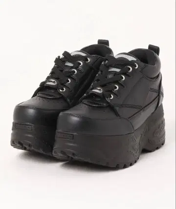 YOSUKE 통굽 레이스업 스니커즈