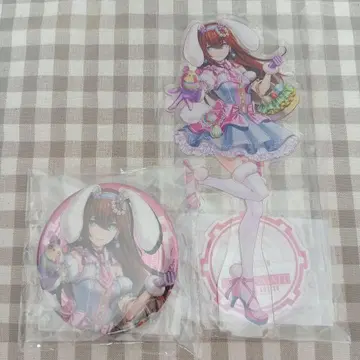 마키세 크리스 진심 복권 슈타인즈 게이트 아크릴 스탠드 캔뱃지