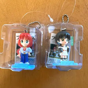 청춘의 빛 프렌즈 마스코트 홀더 2개