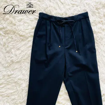 드로어 팬츠 여성용 네이비 34