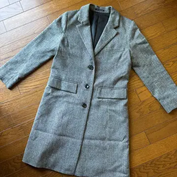 그레이 체스터 코트 긴팔