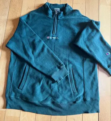 JEANASIS Champion 하프 지퍼 맨투맨 속기모 지나시스