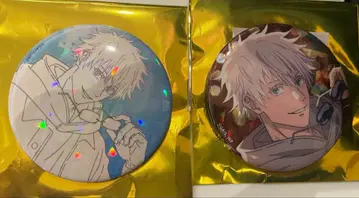 주술회전 x 말큐브 고죠 사토루 TD 홀로 캔뱃지 일루미네이션 ver.