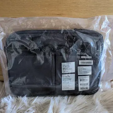 PC 백 그레이 나일론 비즈니스 백 포켓 부착 대용량