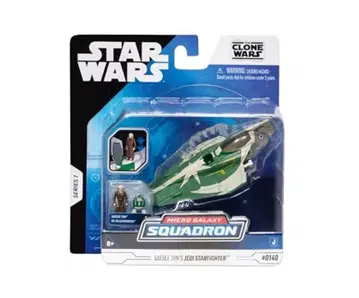 마이크로 갤럭시 스코드론 제다이 스타 파이터 2.5인치 비클