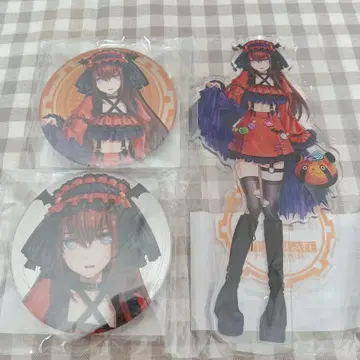 마키세 크리스 진심 복권 슈타인즈 게이트 아크릴 스탠드 캔뱃지 가을