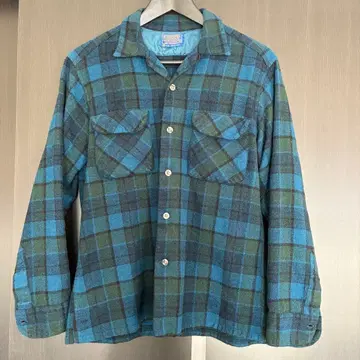 60s 펜들턴 보드 셔츠 좋은 배색 사이즈 M 새상품급
