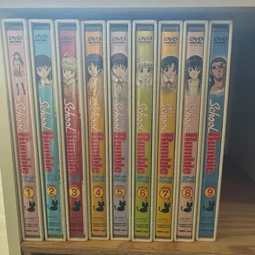 School Rumble DVD 전 9권 세트