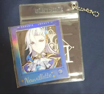 원신 한국 한정판 누비렛 원신 카페 한정판 키링