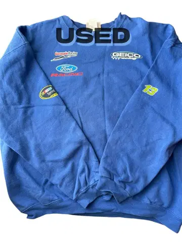 Hanes 코튼 트레이닝복 파랑 TG