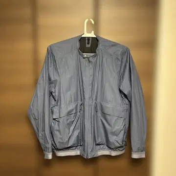 룰루레몬 패딩 자켓 그레이 나일론 자켓