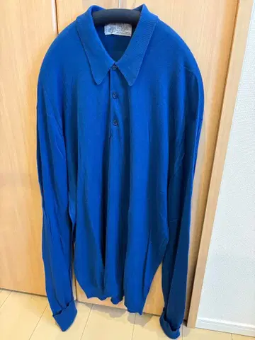 존스메들리 씨 아일랜드 코튼 니트 피케 셔츠 L