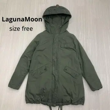 LagunaMoon 라그나문 밀리터리 모즈 코트 free
