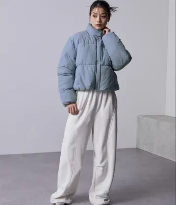 nui nullu 블루 다운 자켓