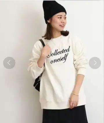 저널 스탠다드 리룸 로코 자수 맨투맨