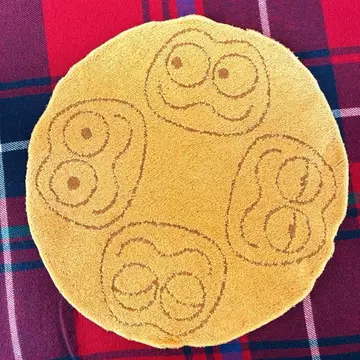 밤과 케로 팬케이크 핸드 타월 손수건