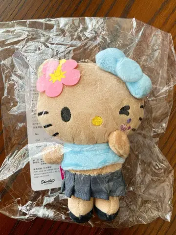 키링 헬로키티 (T셔츠) 일광화상 시리즈 마스코트 참