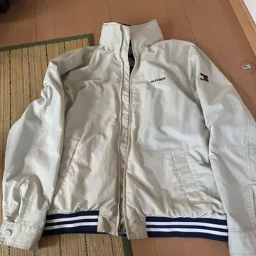 TOMMY HILFIGER 나일론 자켓 XL 아이보리