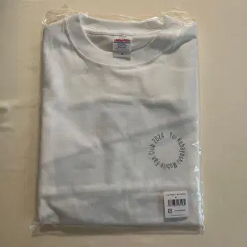 코바야시 유이 팬클럽 굿즈 롱 T셔츠 화이트 M 사이즈