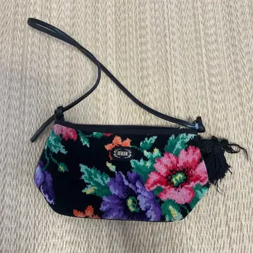 FEILER 플라워 무늬 숄더백