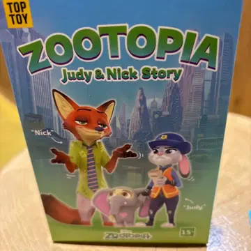 주토피아 닉 피규어 DETECTIVE NICK