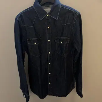 BEAMS 빔즈 웨스턴 셔츠 데님, 던가리 셔츠 사이즈 M