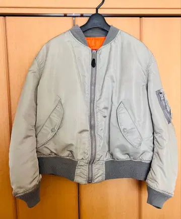 90s alpha ma-1 usa제 단장 실버