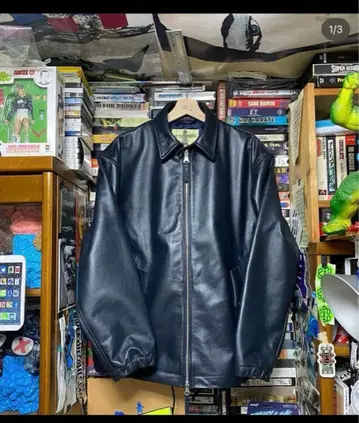 SSZ 가죽 자켓 사이즈 M