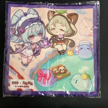 원신 타월 손수건 아리마 온천 콜라보