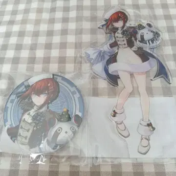 마키세 크리스 진심 복권 슈타인즈 게이트 아크릴 스탠드 캔뱃지 겨울