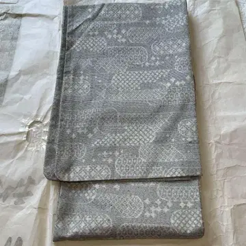 기모노  순수 실크 아와세