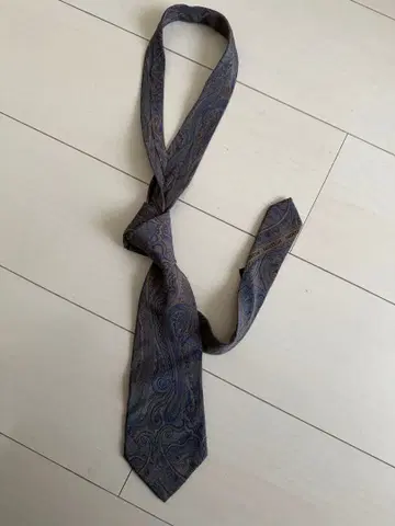 MISSONI 페이즐리 무늬 실크 넥타이