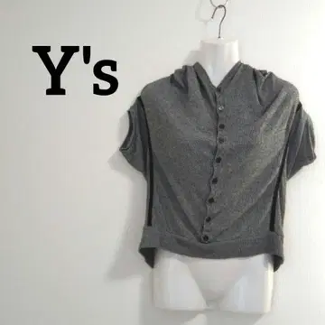 ky230 Y's 변형 디자인 상의 반팔 모노톤 2사이즈