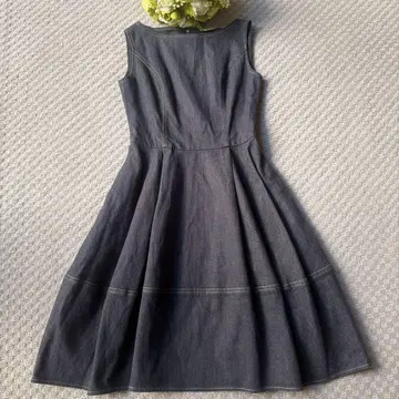 FOXEY NEW YORK 데님 원피스 38