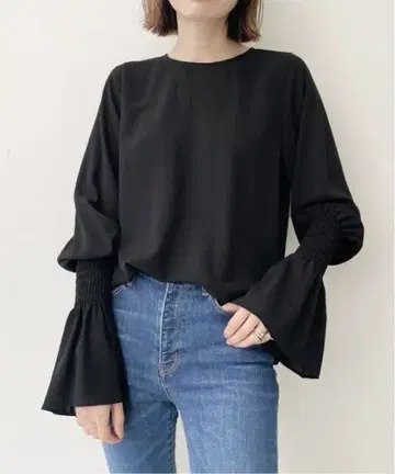 L'Appartement Shirring Blouse