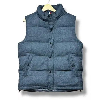 UNION STATION 다운 베스트 남성용 그레이 XL