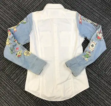 [ MALM-50 ] 디스퀘어드 긴팔 데님 디자인 셔츠