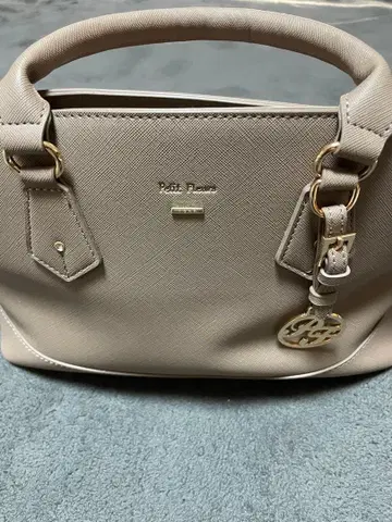 Petit Fleurs 베이지 핸드백