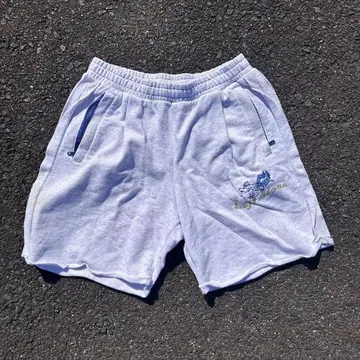 레프트 얼론 스웨트 팬츠 로고 자수